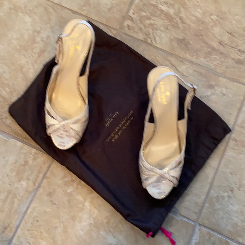 Kate Spade sandals wore a few times, like new